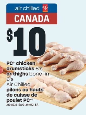 Valu-mart Pilons 8's ou hauts de cuisse de poulet pc 6's offer