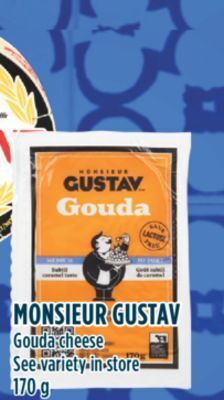 Marché Adonis Monsieur gustav gouda cheese offer