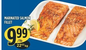 Marché Adonis Marinated salmon fillet offer