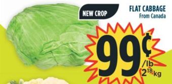 Marché Adonis Flat cabbage offer