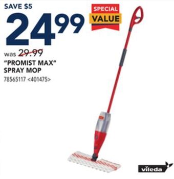 RONA Vileda promist max spray mop offer