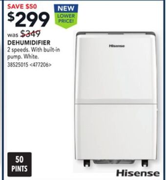 RONA Dehumidifier offer