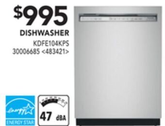 RONA Kitchenaid® dishwasher offer