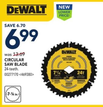 RONA Circular saw blade offer