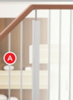 RONA Stainless steel balusters and newels offer