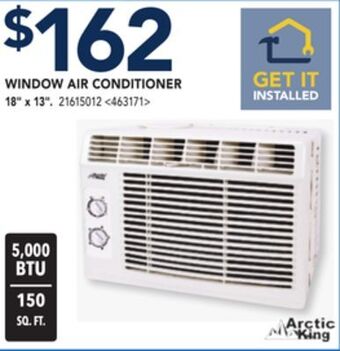 RONA Arctic king window air conditioner 18 x 13 offer