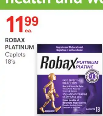IDA Pharmacy Robax platinum offer