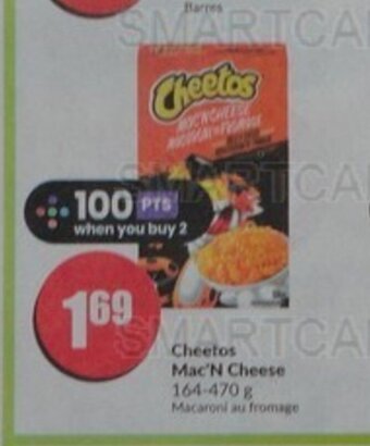 FreshCo Cheetos Mac'N Cheese 164-470 g offer