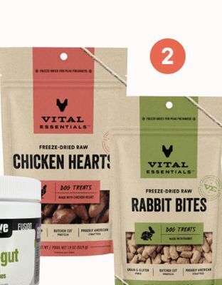 Petvalu Vital essentials freeze-dried raw dog food offer