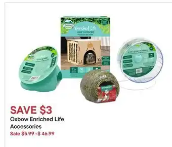 Petvalu Oxbow enriched life accessories offer