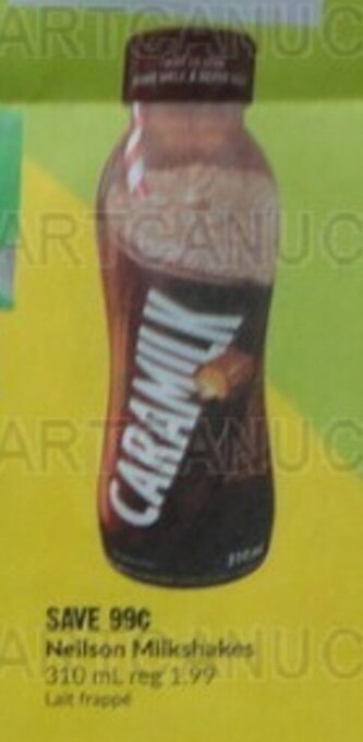 FreshCo Neilson Milkshakes offer