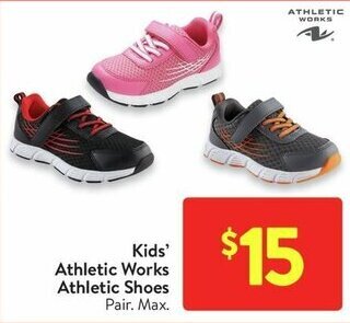 Walmart Athletic Works Athletic Shoes offer