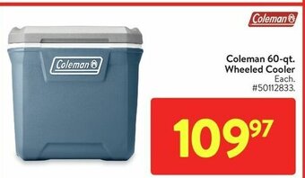 Walmart Coleman 60-qt. Wheeled Cooler offer