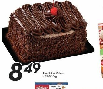 Sobeys Small Bar Cakes 445-540 g offer