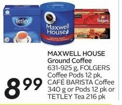 Sobeys MAXWELL HOUSE Ground Coffee offer
