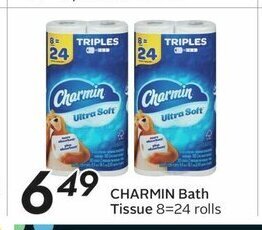 Sobeys CHARMIN Bath Tissue offer