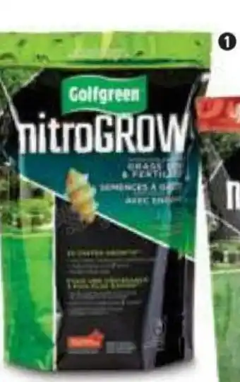 Canadian Tire Nitro Grow Seed & Fertilizer offer