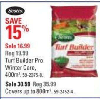 Canadian Tire Turf Builder Pro Winter Care offer