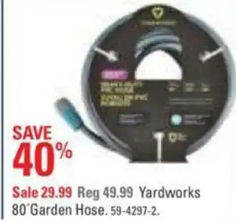 Canadian Tire Yardworks 80' Garden Hose offer
