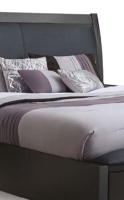Leon's Cinema 3-piece queen storage bed - charcoal offer
