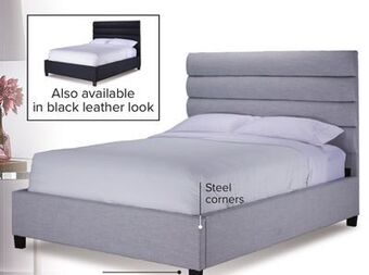 Leon's Orchid 3-piece queen bed - light grey offer