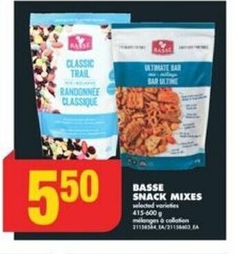 No Frills BASSE SNACK MIXES offer
