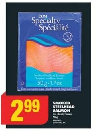 No Frills SMOKED STEELHEAD SALMON offer