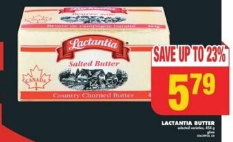 No Frills LACTANTIA BUTTER offer