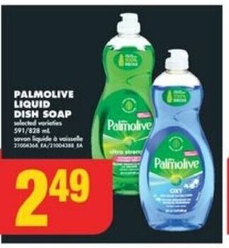 No Frills PALMOLIVE LIQUID DISH SOAP offer