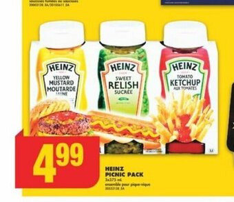 No Frills HEINZ PICNIC PACK offer