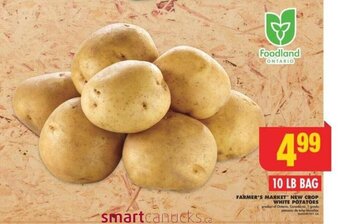No Frills FARMER'S MARKET NEW CROP WHITE POTATOES offer