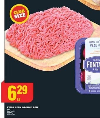 No Frills EXTRA LEAN GROUND BEEF offer