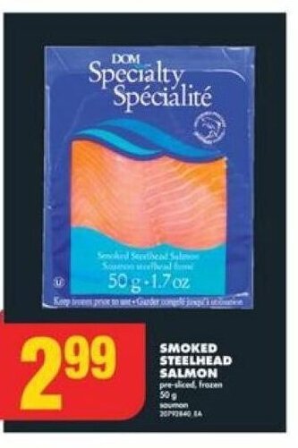 No Frills SMOKED STEELHEAD SALMON offer