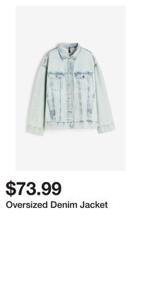 H&M Oversized denim jacket offer