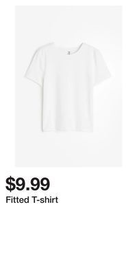 H&M Fitted t-shirt offer