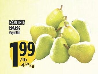 Marché Adonis Bartlett pears offer