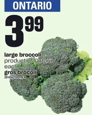 Independent City Market Gros brocoli, each offer