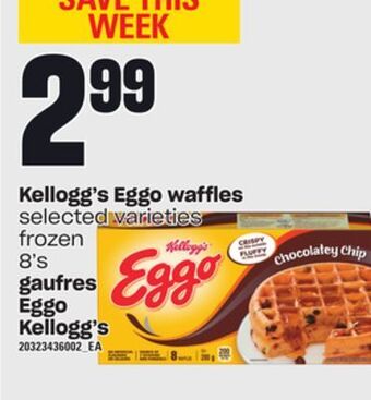 Independent City Market Gaufres eggo kellogg's, 8's offer