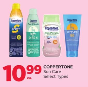 Rexall Coppertone sun care offer