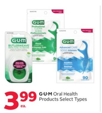 Rexall G. u. m oral health products offer