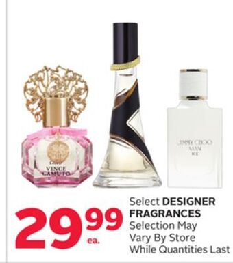 Rexall Select designer fragrances offer