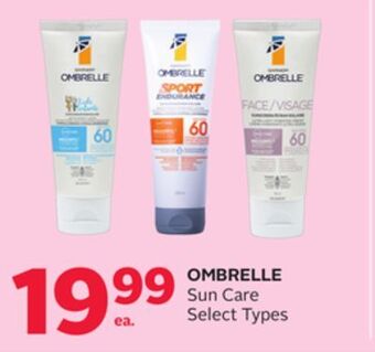 Rexall Ombrelle sun care offer