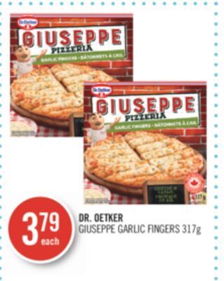 Shoppers Drug Mart Dr. oetker giuseppe garlic fingers offer