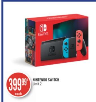 Shoppers Drug Mart Nintendo switch offer