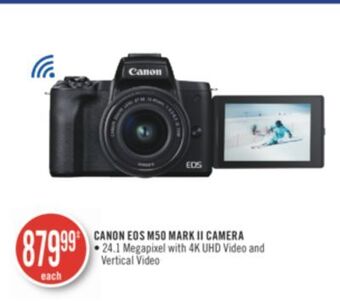 Shoppers Drug Mart Canon eos m50 mark ii camera offer
