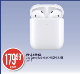 Shoppers Drug Mart Apple airpods (2nd generation) with charging case offer