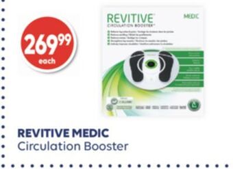 Shoppers Drug Mart Revitive medic circulation booster offer