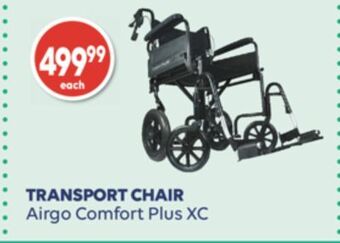 Shoppers Drug Mart Transport chair airgo comfort plus xc offer