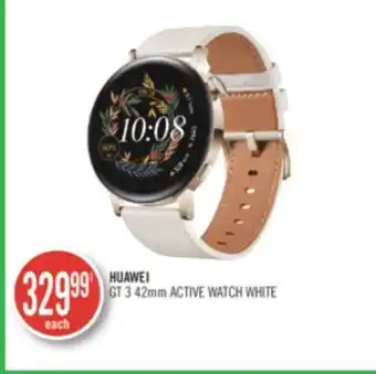 Shoppers Drug Mart Huawei gt 3 42mm active watch white offer