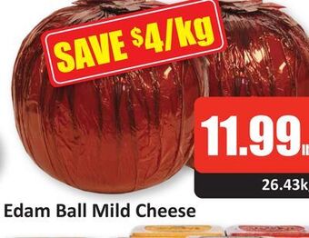 Starsky Edam ball mild cheese offer